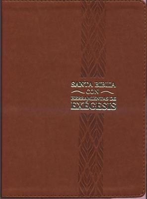 Biblia de Estudio Exégesis  RVR95 086cEELM Miel