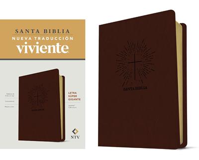 Biblia NTV/Letra Súper Gigante/Café Oscuro