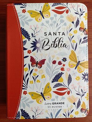 Biblia RVR60/045c/cp/LG/PJR/Coleccion Primaveral Naranja