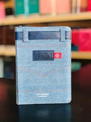 Biblia RVR60/045czti/LG/PJR/Jean Cinturon Azul