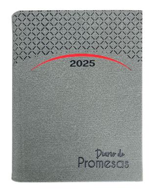 Agenda Diario De Promesas 2025 Gris