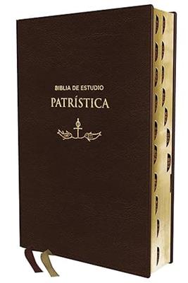 Biblia De Estudio Patristica/La sabiduría del Crist. Antiguo/ IndicCafe/Piel Esp