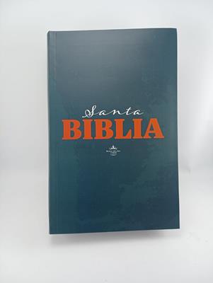 Biblia/RVR062LG/ Azul/ Canto Blanco + Ayudas