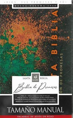 Biblia De Promesas Manual/ LG Verde Naranja Cierre con Índice