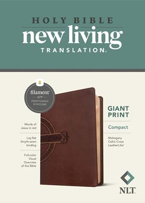 Biblia NLT/Ingles Compacta Cafe Imitacion/ Filament