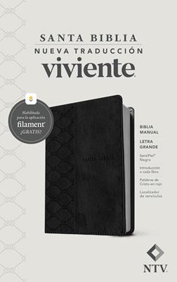 Biblia Manual NTV /Imitación Negra/ Letra Grande/ Filament