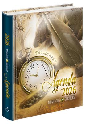 Agenda 2026/ Todo Tiene Su Tiempo/ Reloj Dorado