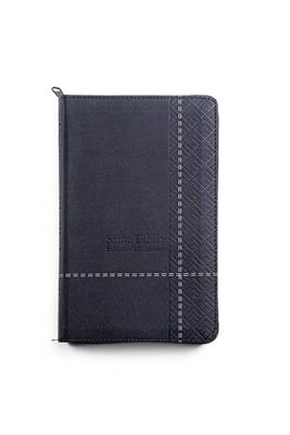 Biblia/RVR60/ Promesas Manual/ Imitacion Piel/ Negro Cierre