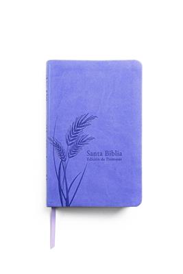 Biblia/RVR60 Promesas Manual Imitacion Piel Lavanda/ Espiga De Trigo