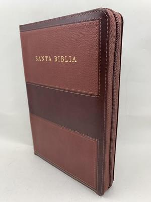 Biblia RVR60 Manual Letra Grande Semil Piel /Cafe Indice Cierre