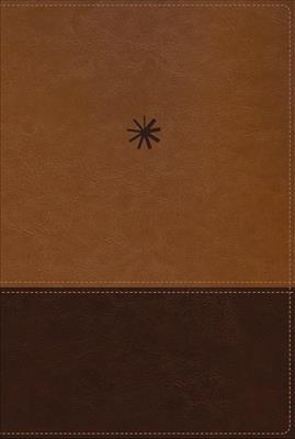 Biblia NBLA Cronologica de Estudio/ Cafe Imitacion Piel