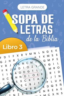 Sopa de letras de la Biblia Letra Grande