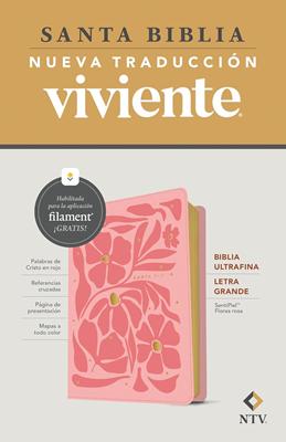 Biblia NTV Rosada Letra Grande/ Ultrafina Filament