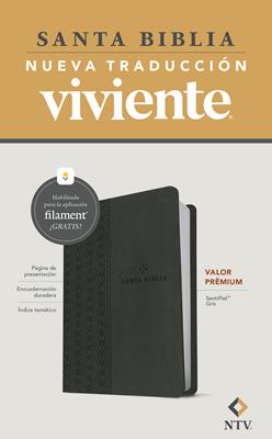 Biblia NTV Gris/ Valor Premium Filament
