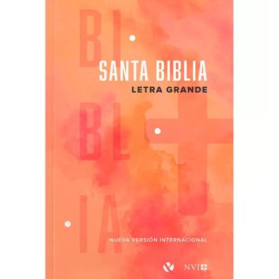 Biblia NVI/Manual/Letra Grande/Rustica/Rojo