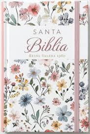 Biblia RVR6065c/ Primavera Blanca/ Tapa Dura Elastico