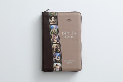 Biblia RVR6065cz/ Héroes Café/ I.Piel Cierre