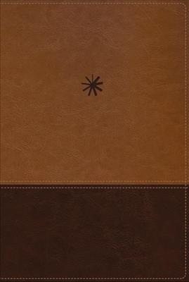 Biblia NBLA Cronologica de Estudio/ Cafe Imitacion Piel