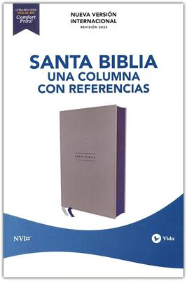 Biblia NVI Texto Revisado 2022/ Una Columna Con Referencias Piel
