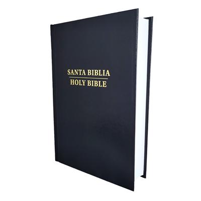 Biblia Bilingue RVR1960/KJV Tamaño Personal Negro Tapa Dura