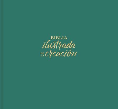 Biblia RVR1960 Ilustrada De La Creación  Turquesa