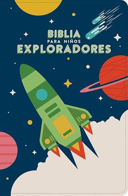 Biblia RVR1960 Para Niños Exploradores/ Azul Cosmic