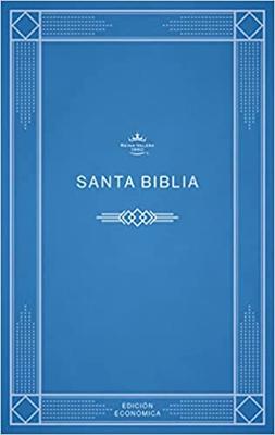 Biblia RVR1960/Economica De Evangelismo/Azul/Tapa Rustica