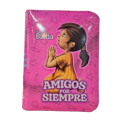 Biblia RVR022cdPZPJRa/ Amigos Por Siempre Fucsia Cierre