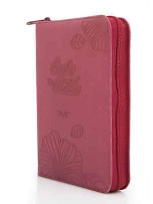 Biblia RVC Tamaño Mediano Indice Letra Grande Vinotinto Canto Dorado