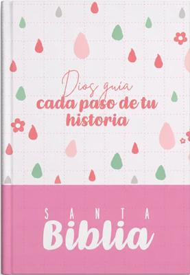 Biblia/ RVR063LGPJR/ Rosa Canto Blanco