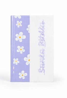Biblia/ RVR063LGPJR/ Lila Flores Canto Blanco