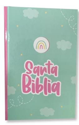 Biblia/ RVR063LGPJR/ Verde Rosa /Canto Blanco