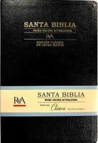 Biblia Negra Letra Grande