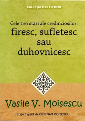 Cele trei stări ale credincioşilor: firesc, sufletesc sau duhovnicesc