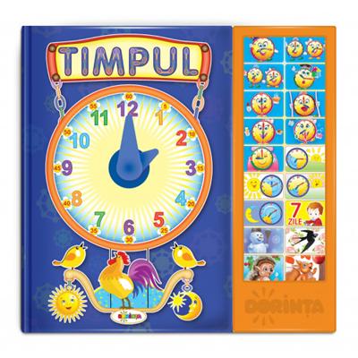 Carte cu sunete - Timpul + poezii