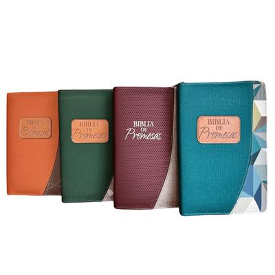 RVR60 Biblia de Promesas Forrada con Cierre (Rústica) [Biblia]