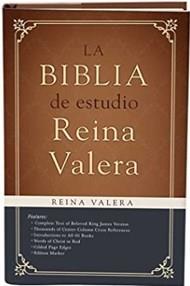 La biblia de estudio reina valera