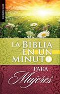 Biblia en un minuto para Mujeres (Rústica) [Libro de Bolsillo]