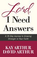 Lord, I Need Answers (Digital delivered electronically)