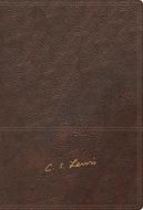 Biblia Reflexiones de C.S. Lewis color Café (Imitación Piel)