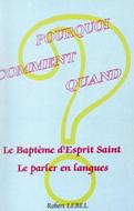 Le baptême d'Esprit Saint - Le parler en langues
