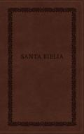 RVR 1960 Biblia Tierra Santa Letra Grande (Ultrafina, color café, zíper)