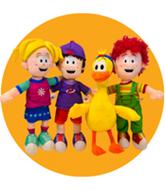 Biper y sus Amigos | Peluches Coleccionables (Felpa hipoalergénica)