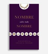 Nombre Sobre Todo Nombre (Tapa Rústica)