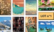 Lot n°1 de 8 cartes postales