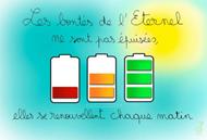 Carte postale Les bontés de l'Eternel ne sont pas épuisées, elles se renouvellent chaque matin Lm 3.22-23