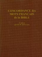 Concordance des mots français de la Bible