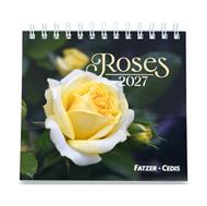 Roses  calendrier petit format 2027