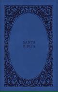 RVR 1960 Biblia Tierra Santa Letra Grande (Ultrafina, Azul, zíper)