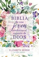 RVR 1960 Biblia Una Joven Conforme Al Corazón De Dios (Tapa Dura Diseño Flores)